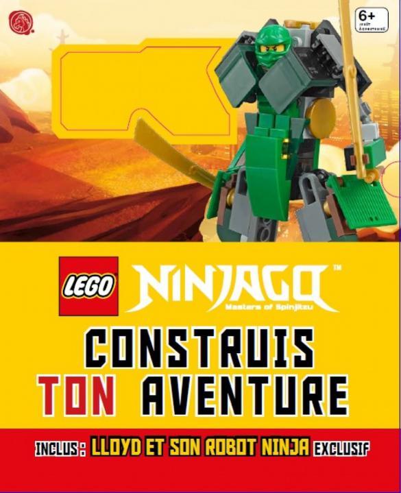 Könyv LEGO NINJAGO:CONSTRUIS TON AVENTURE 