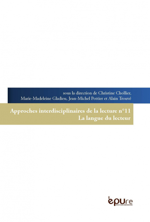 Buch LA LANGUE DU LECTEUR CHOLLIER CHRISTINE