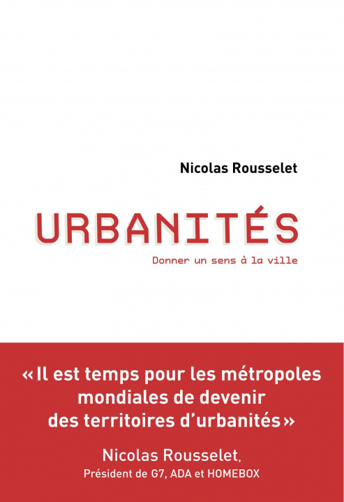 Kniha Urbanité Rousselet