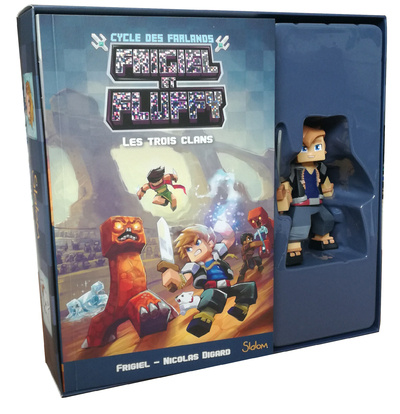 Carte Frigiel et Fluffy Le Cycle des Farlands - tome 1 Les trois clans - Coffret collector avec figurine Frigiel