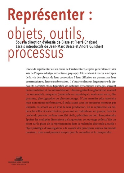 Knjiga Représenter : objets, outils, processus 