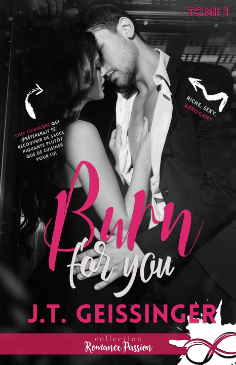Βιβλίο Burn for you J.T. Geissinger