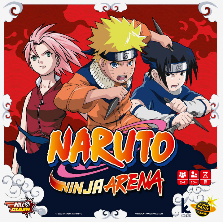 Knjiga Naruto Ninja Arena 