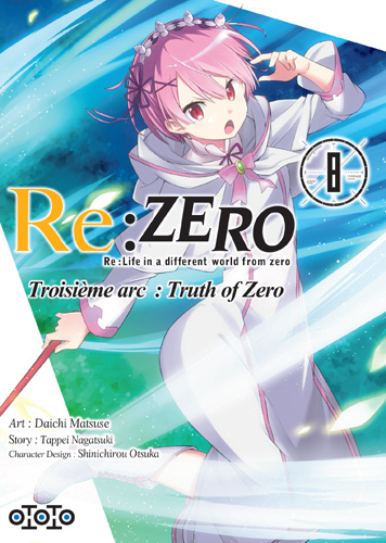 Kniha RE : ZERO ARC 3 T08 Tappei Nagatsuki