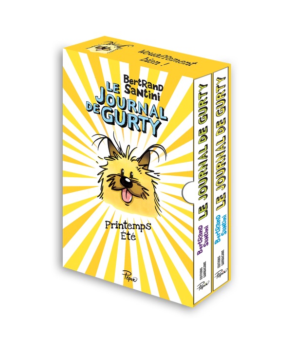 Könyv Le Journal de Gurty - Coffret Le Journal de Gurty - T1/T4 Santini bertrand