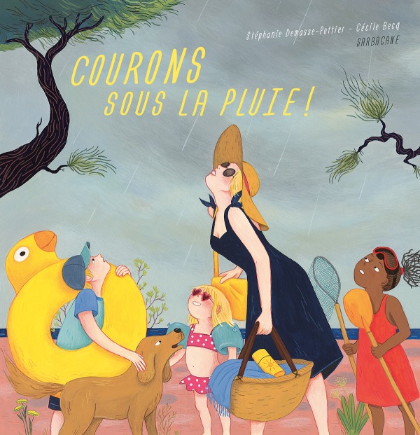 Kniha Courons sous la pluie DEMASSE-POTTIER STEPHANIE/BECQ CECILE