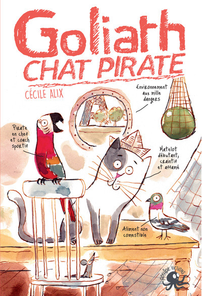 Книга Goliath, chat pirate Cécile Alix