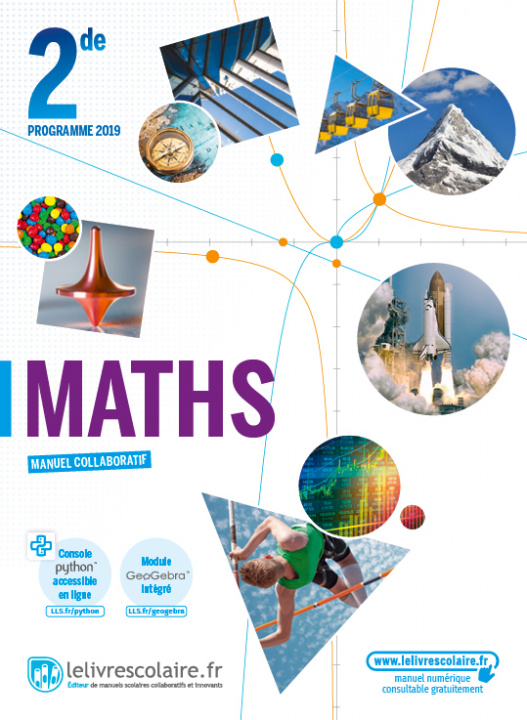 Book Mathématiques 2nde, édition 2019 Lelivrescolaire.fr