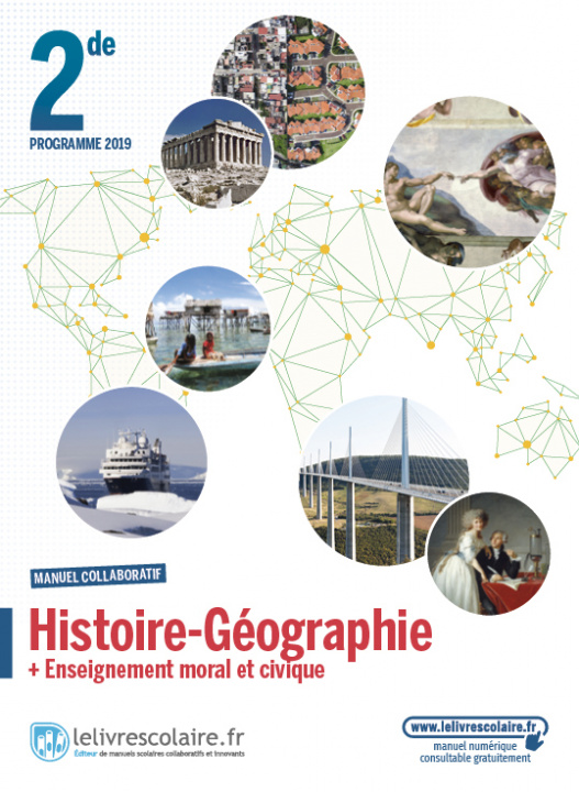 Knjiga Histoire Géographie 2nde, édition 2019 Lelivrescolaire.fr