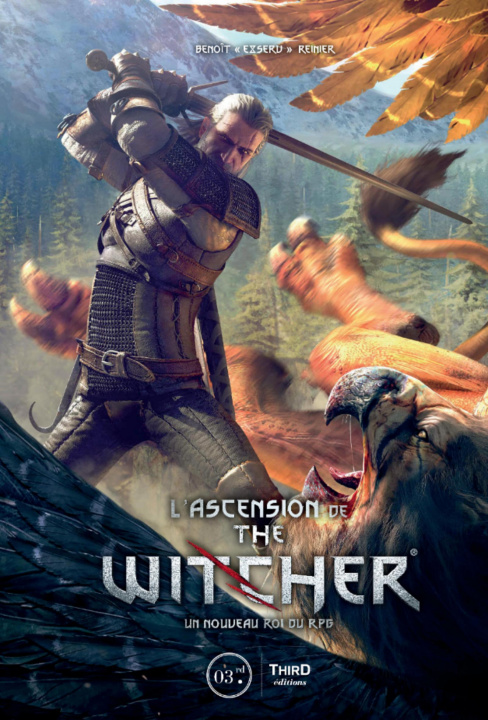 Kniha L'ascension de the Witcher Reinier