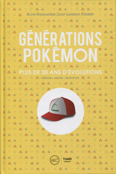 Książka Générations Pokémon Lassinat-Foubert