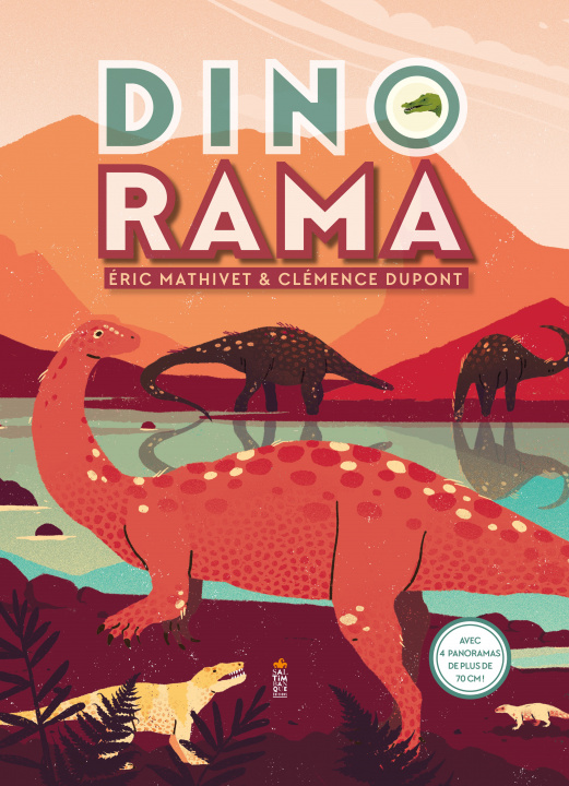 Kniha Dinorama Eric Mathivet