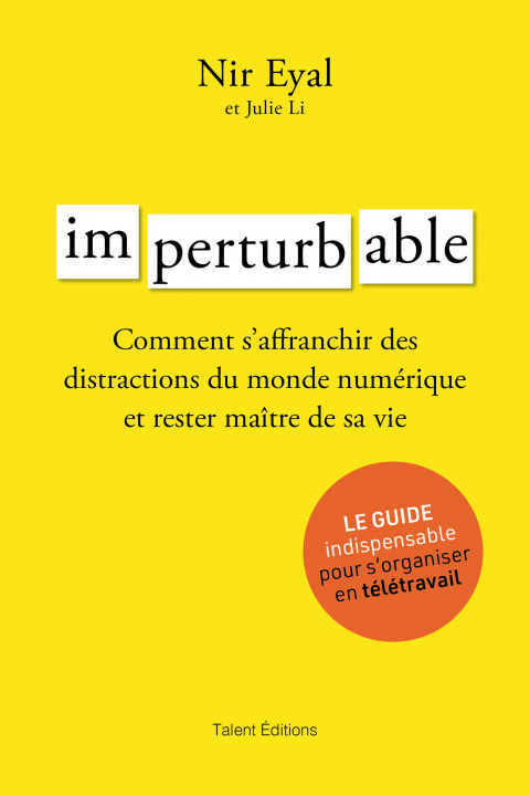 Boek Imperturbable - Développement personnel NIR EYAL