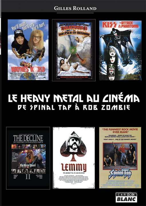 Könyv Le Heavy Metal au cinéma De Spinal Tap à Rob Zombie Rolland