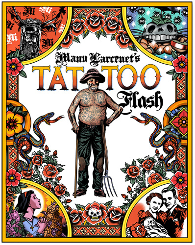 Kniha Tattoo Flash Larcenet Manu