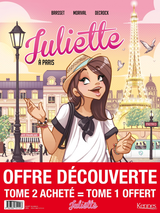 Könyv Juliette BD - pack T02 acheté = T01 offert Rose-Line Brasset