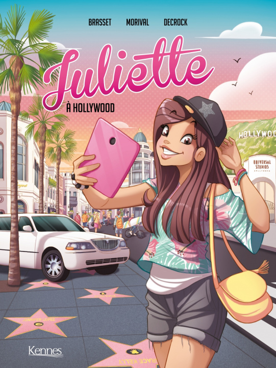 Könyv Juliette à Hollywood BD T04 Rose-Line Brasset