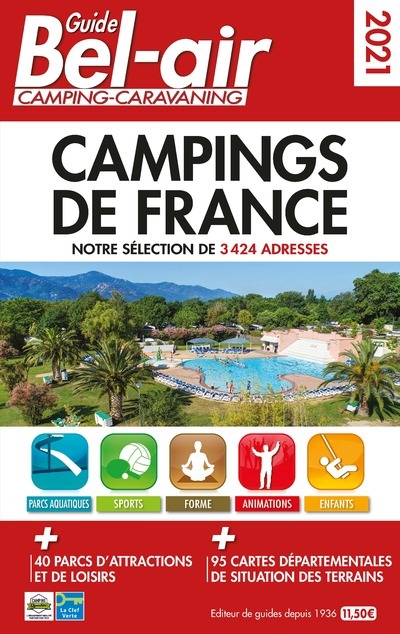 Carte Guide Bel Air - Campings de France Linda Salem