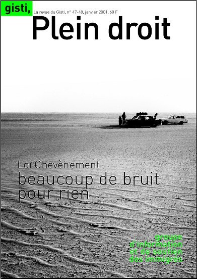 Libro Loi Chevènement : Beaucoup de bruit pour rien GISTI