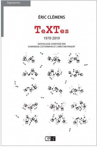 Buch Textes : 1970-2019 Clémens