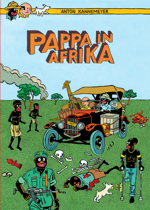 Kniha Pappa in Afrika Anton Kannemeyer