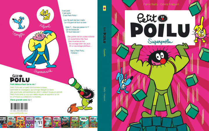 Kniha Petit Poilu Poche - Tome 18 - Superpoilu Fraipont Céline