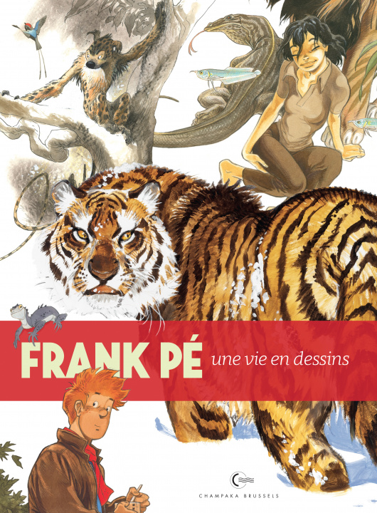 Kniha Une vie en dessins - Frank Pé 
