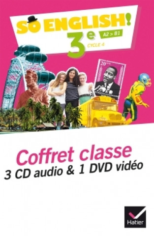 Audio So English! - Anglais 3e Éd. 2017 - Coffret CD / DVD classe Evelyne Ledru-Germain