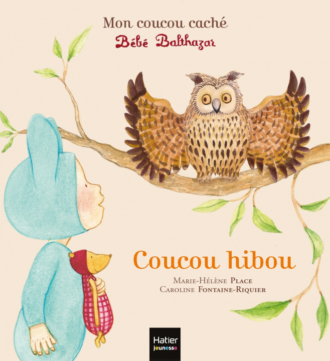 Book Bébé Balthazar - Coucou hibou - Pédagogie Montessori Marie-Hélène Place