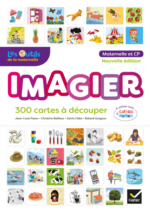 Carte Imagier catego phono maternelle et CP 300 cartes a decouper Sylvie Cèbe