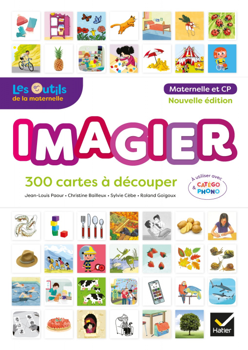 Libro Imagier catego phono maternelle et CP 300 cartes a decouper Sylvie Cèbe