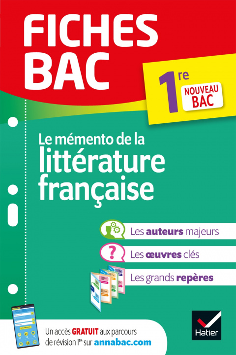 Книга Fiches bac Mémento de la littérature française 1re Hélène Potelet