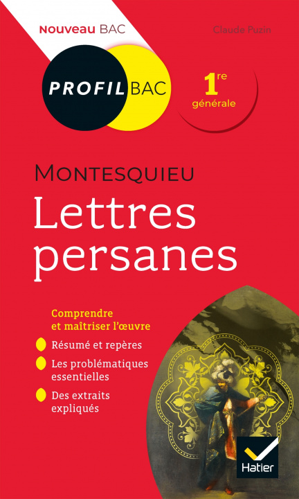 Könyv Profil - Montesquieu, Lettres persanes claude Puzin