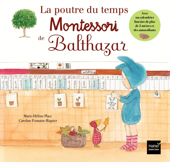 Book La poutre du temps Montessori de Balthazar Marie-Hélène Place