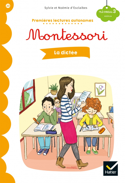 Könyv Premières lectures autonomes Montessori Niveau 3 - La dictée Stéphanie Rubini
