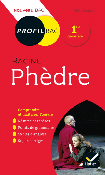 Kniha Profil - Racine, Phèdre Alain Couprie