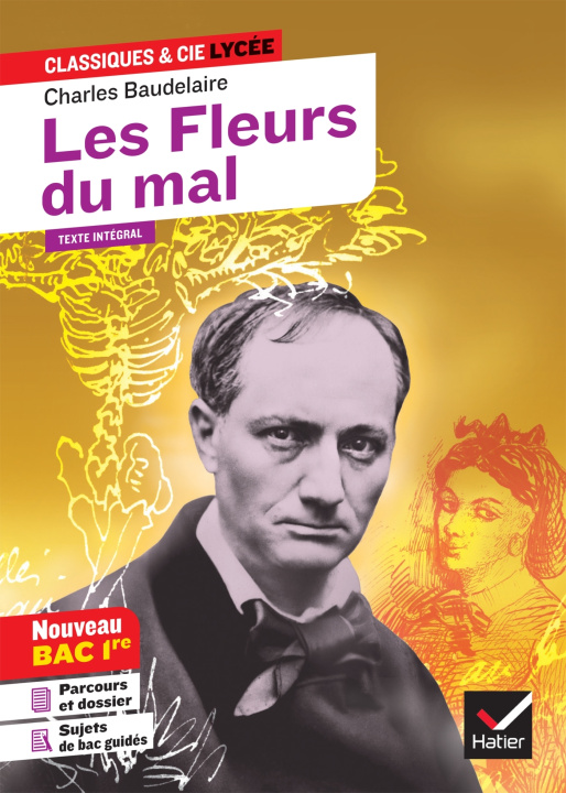 Carte Les Fleurs du mal (Bac 2023, 1re générale & 1re techno) Charles Baudelaire