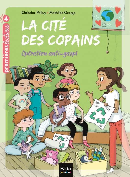 Kniha La cité des copains - Opération anti-gaspi CE1/CE2 dès 7 ans Christine Palluly