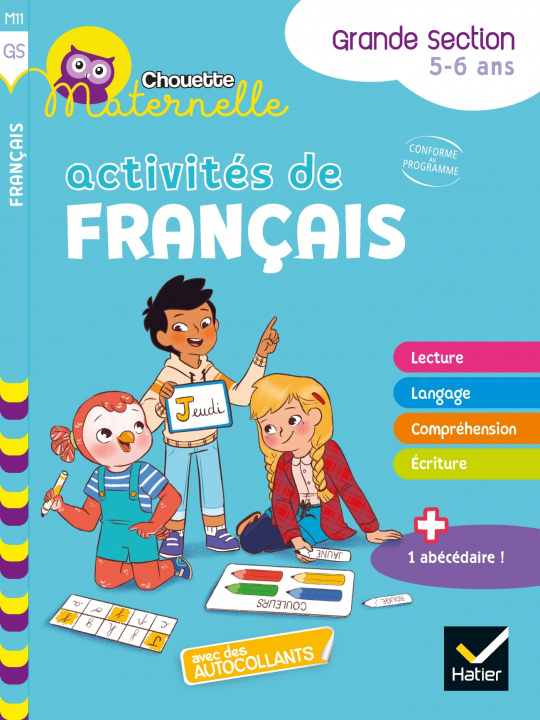 Carte Chouette maternelle Activités de français Grande Section Florence Doutremepuich