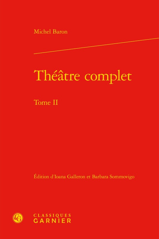 Knjiga Théâtre complet Baron