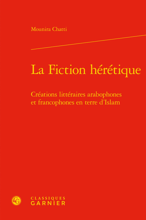 Buch La Fiction hérétique Chatti