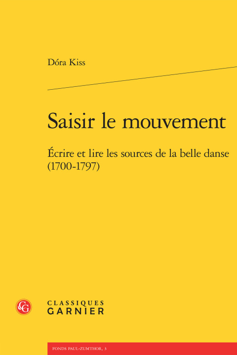 Knjiga Saisir le mouvement Kiss