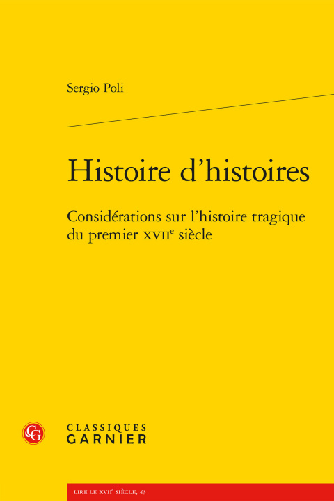 Buch Histoire d'histoires Poli