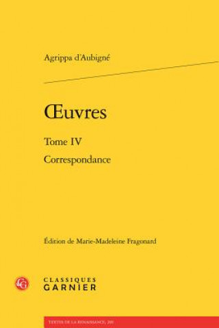 Knjiga oeuvres Aubigné