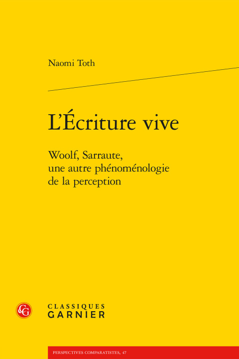 Knjiga L'Écriture vive Toth