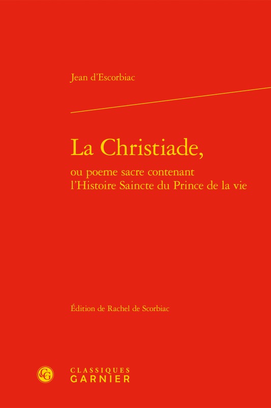 Libro La Christiade, Escorbiac