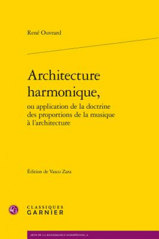 Книга Architecture harmonique, Ouvrard