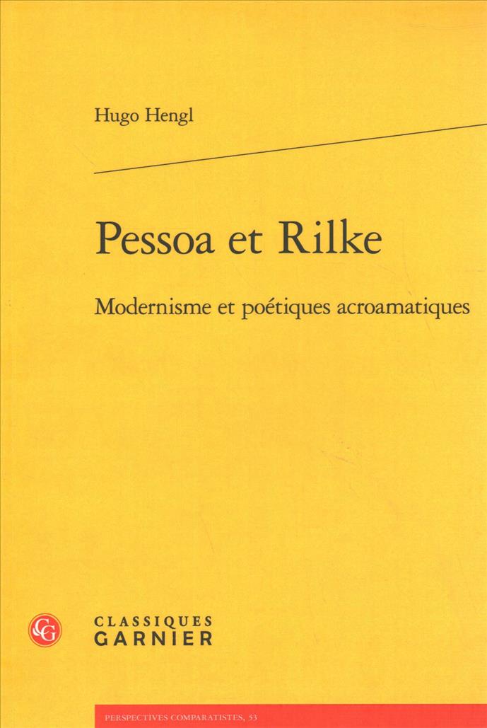 Kniha Pessoa et Rilke Hengl
