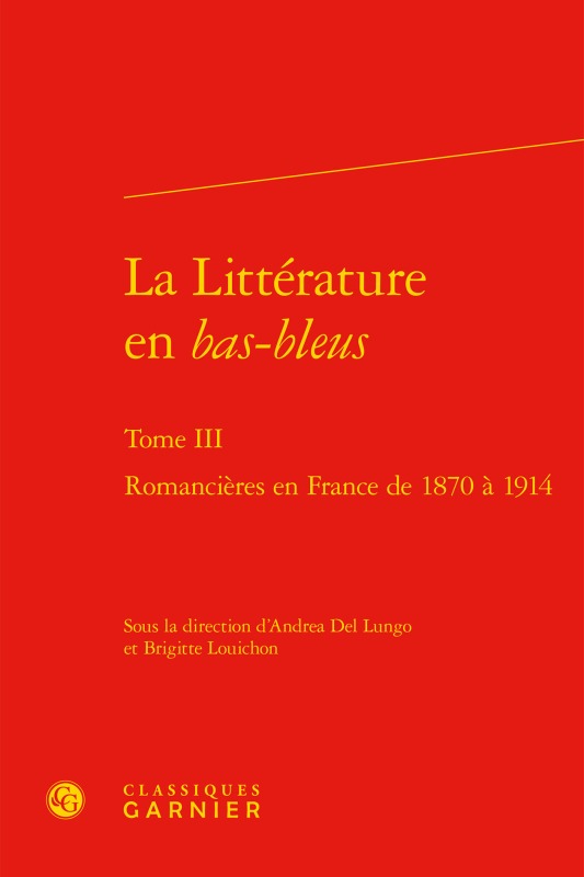 Knjiga La Littérature en bas-bleus 