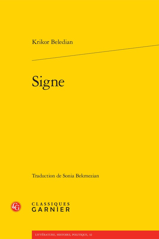 Knjiga Signe Beledian